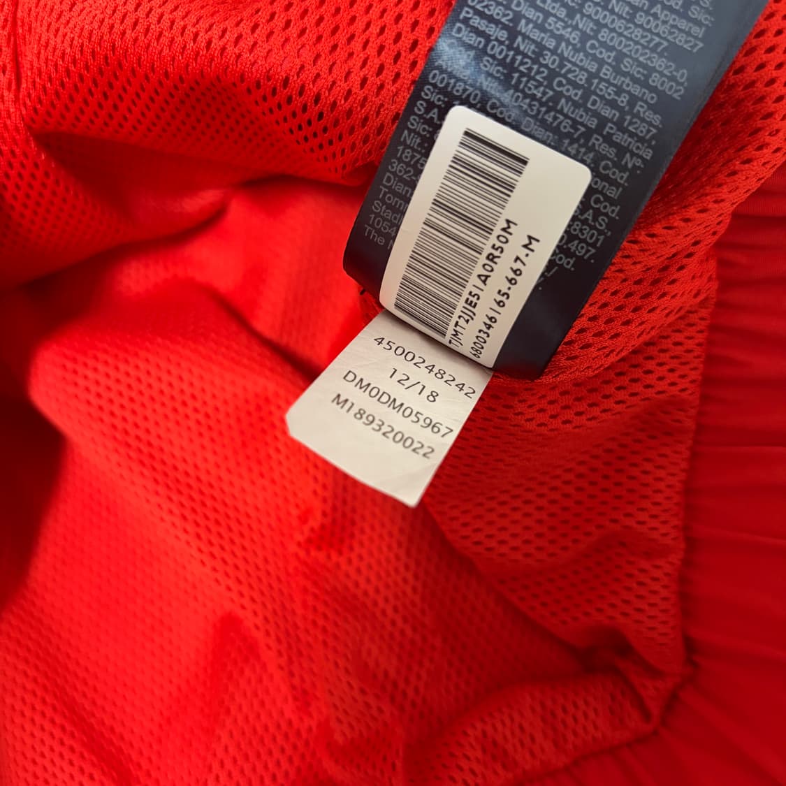 타미진스 넥로고 바람막이 후드 아노락 상품이미지5