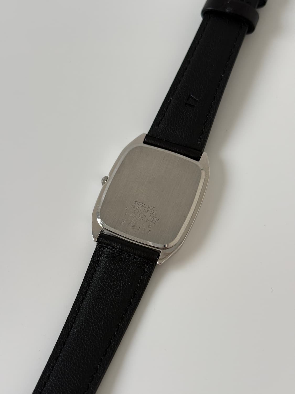 1980s Silver Tank Quartz 상품이미지8