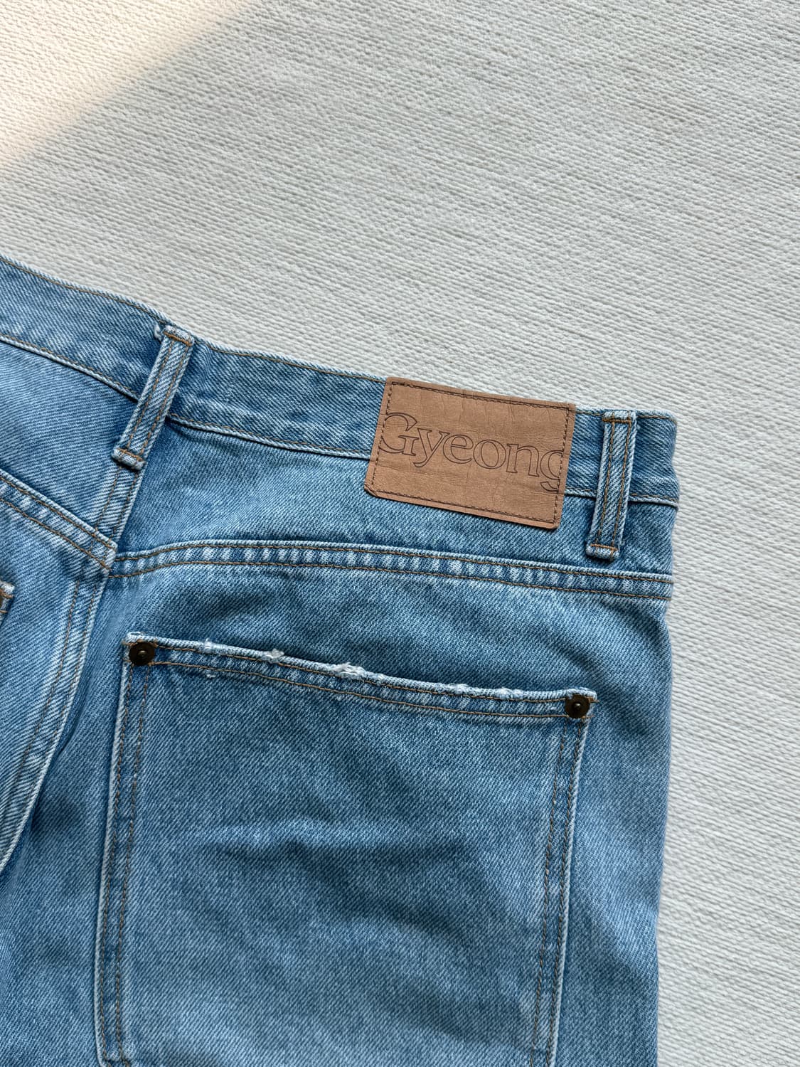 Gyeong 데님팬츠 상품이미지5