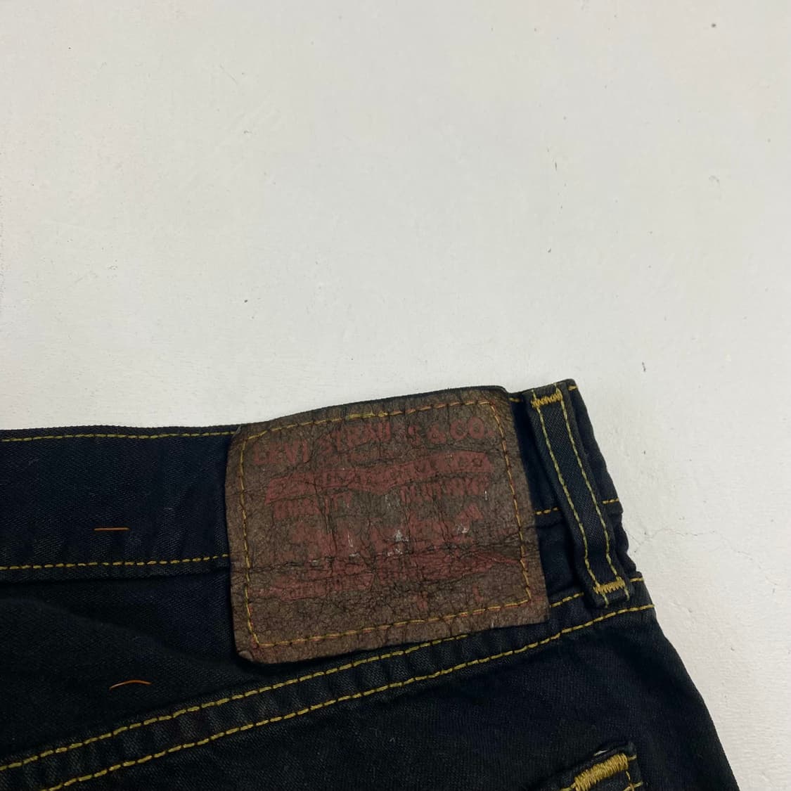 리바이스 527 부츠컷 블랙 플레어 진 (34) 상품이미지5