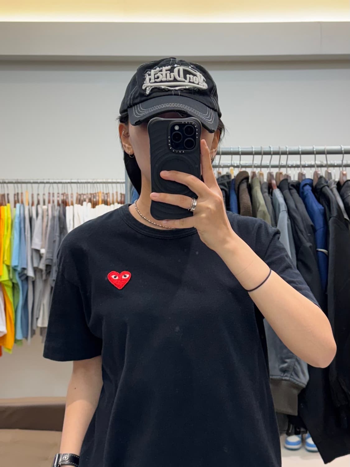 본더치 큐빅로고 볼캡 블랙 상품이미지5