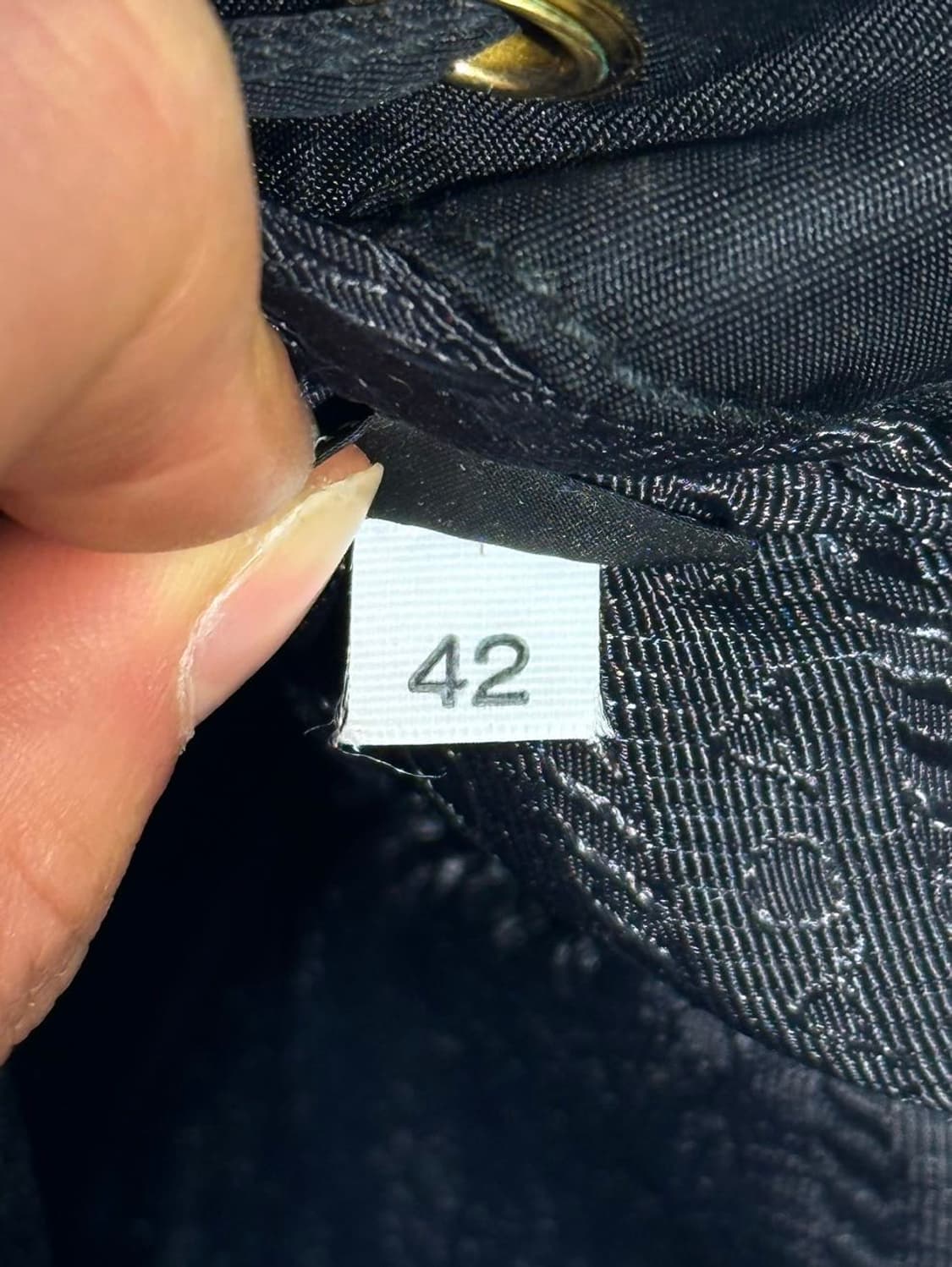 프라다 블랙 듀엣 포코노 리나일론 버킷백 상품이미지10