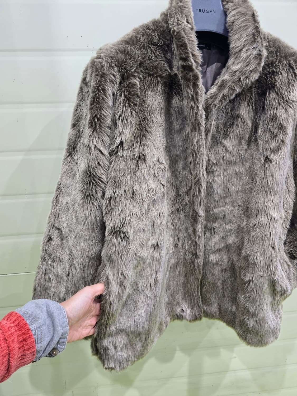 일본 빈티지 퍼 자켓 L 상품이미지3