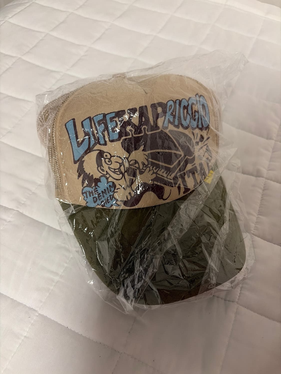 캐피탈 트러커 캡 다크그린(새상품) 상품이미지2