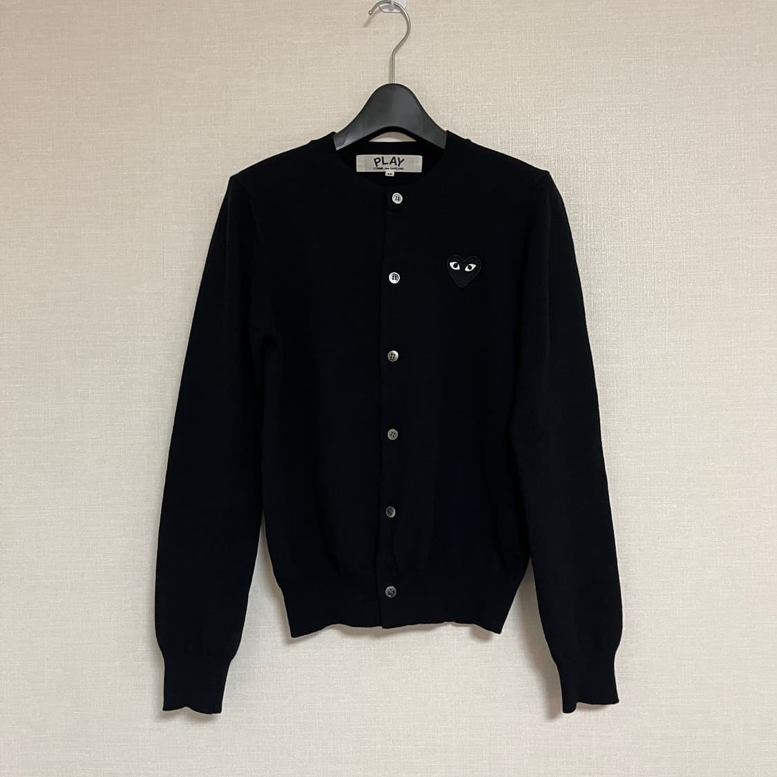 꼼데가르송 블랙와펜 가디건 상품이미지1