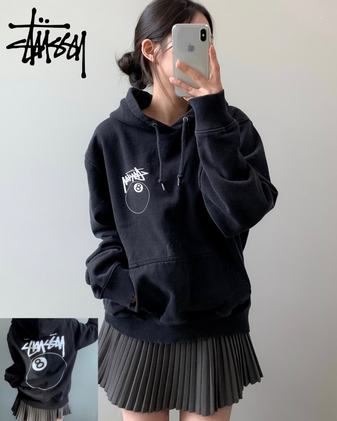 스투시 8볼 후드티 상품이미지2