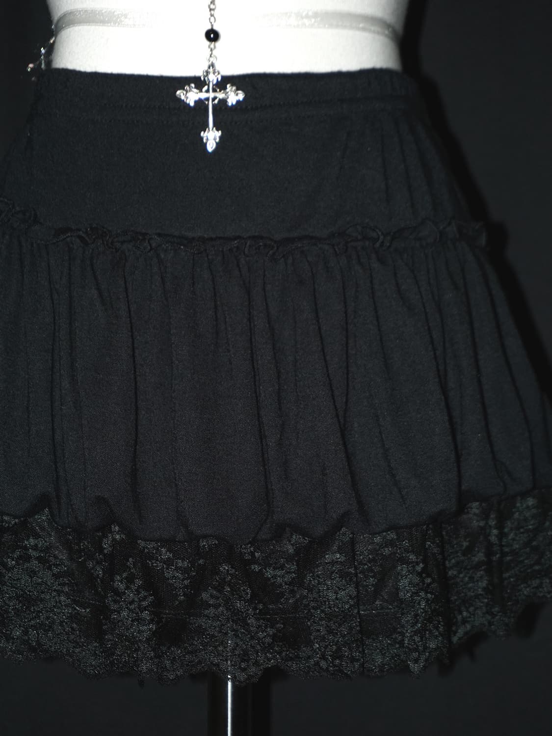 (ji.maxx) gothic lace pumpkin skirt 상품이미지4