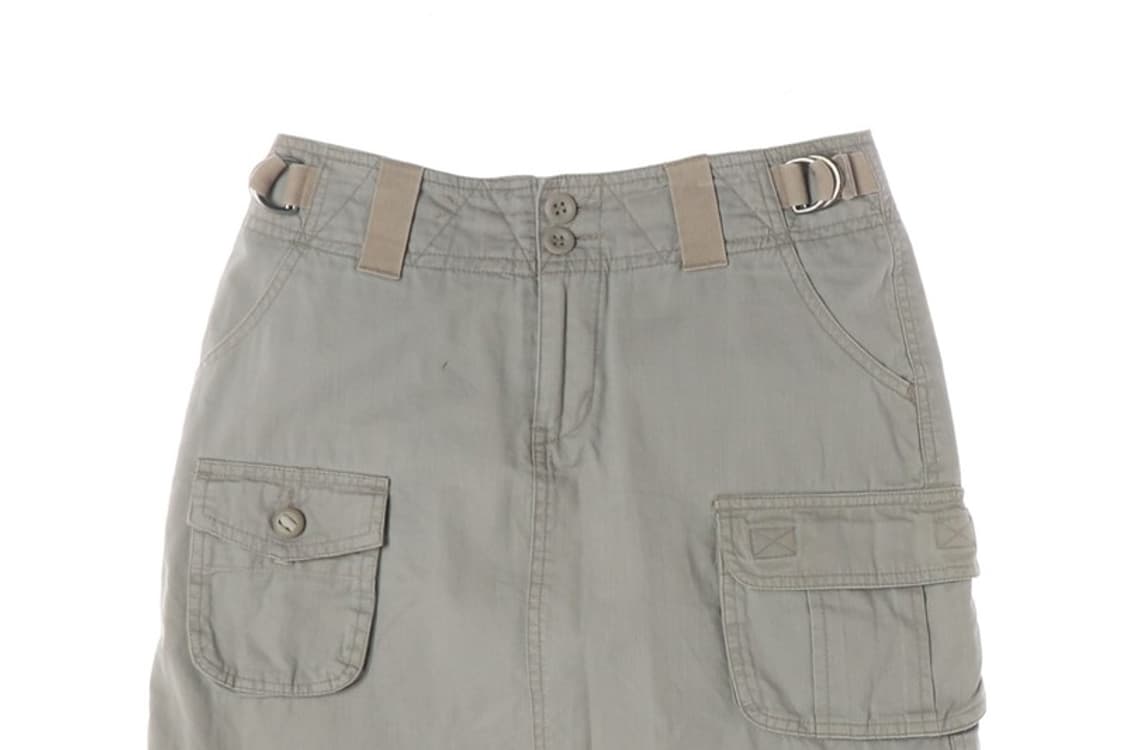 뱅뱅 베이지 포켓 카고 미니 스커트 26 상품이미지3