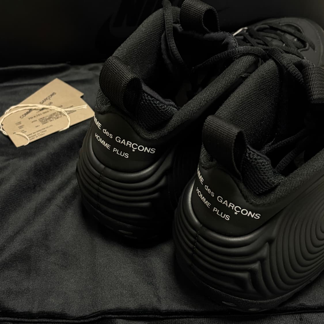 [270] 나이키 꼼데가르송 폼포짓 원 블랙 상품이미지7