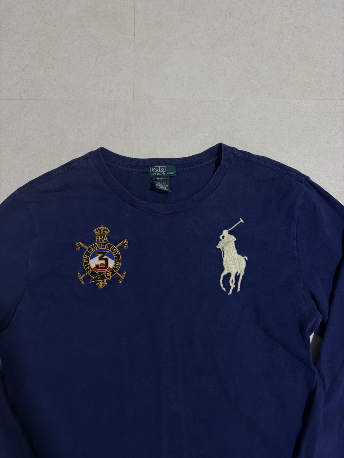 폴로 빅포니 올드스쿨 프랑스 롱슬리브 95 최종가 상품이미지3