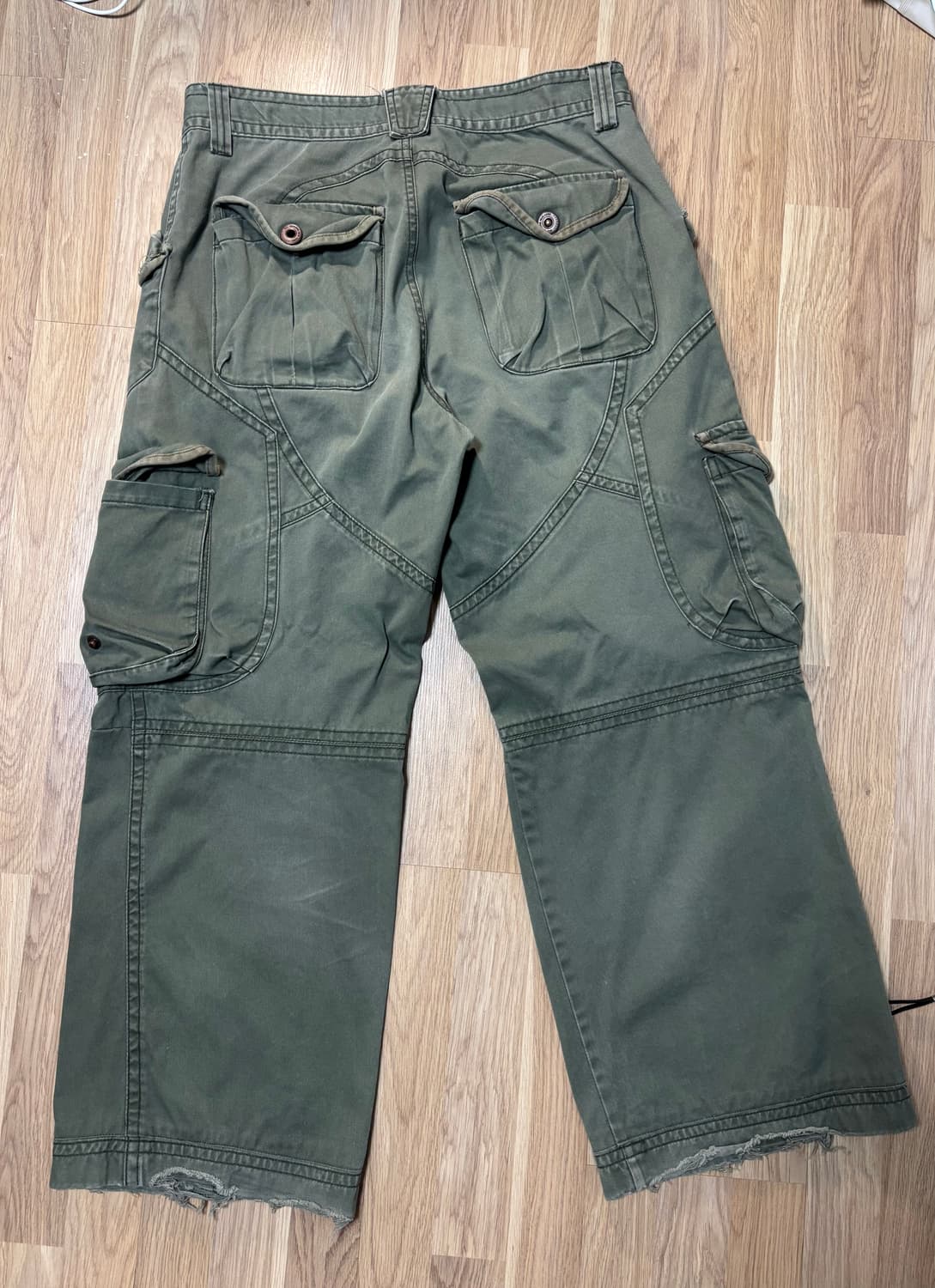 빈티지 카고 포켓 팬츠 상품이미지3