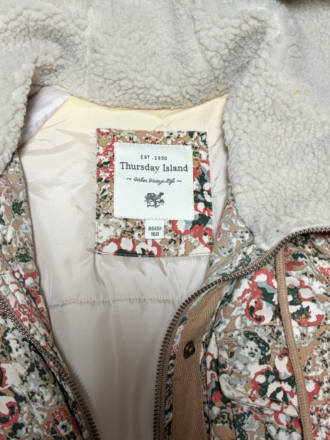 Thursday Island flower pattern outer  상품이미지4