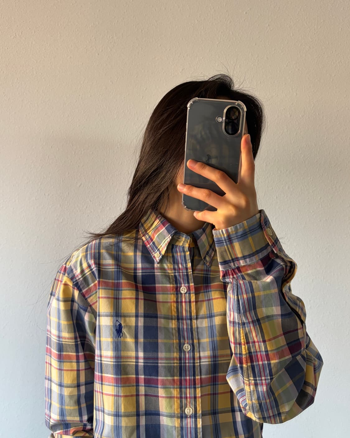 [S]폴로 랄프포렌 커스텀핏 플레이드 체크 셔츠 상품이미지2