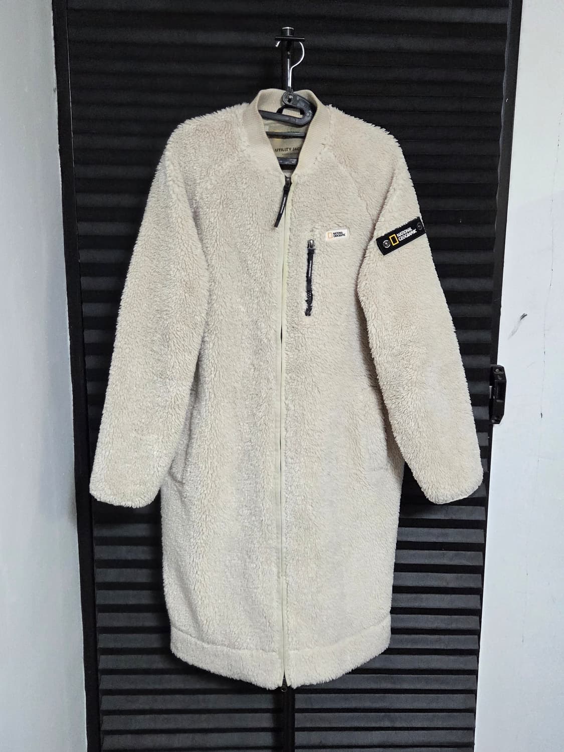 [내셔널지오그래픽] 롱 플리스 자켓 판매합니다. 상품이미지1