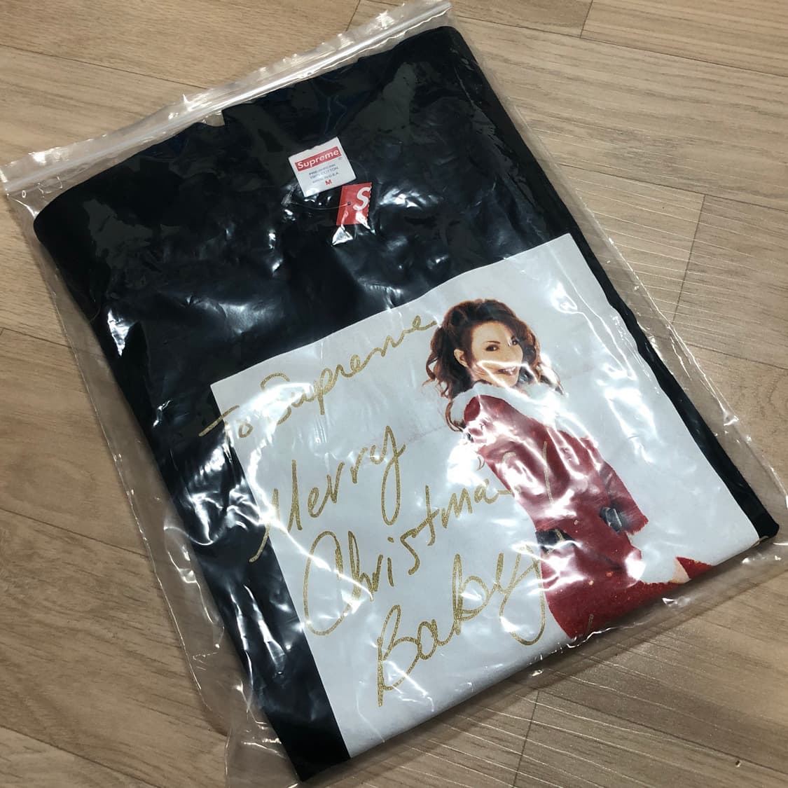 슈프림 머라이어 캐리 티셔츠 블랙 M 상품이미지2