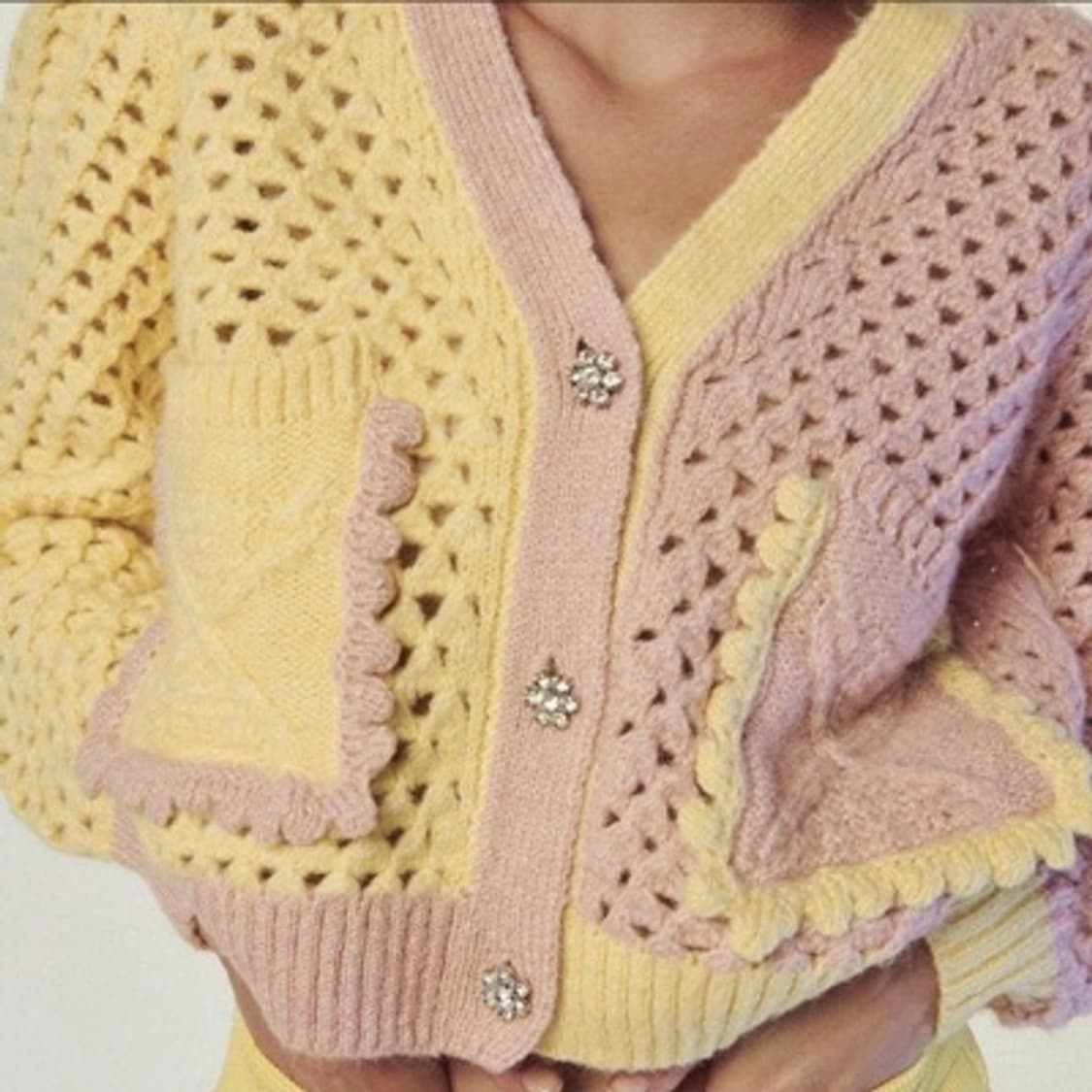 자라 큐빅 가디건  상품이미지2