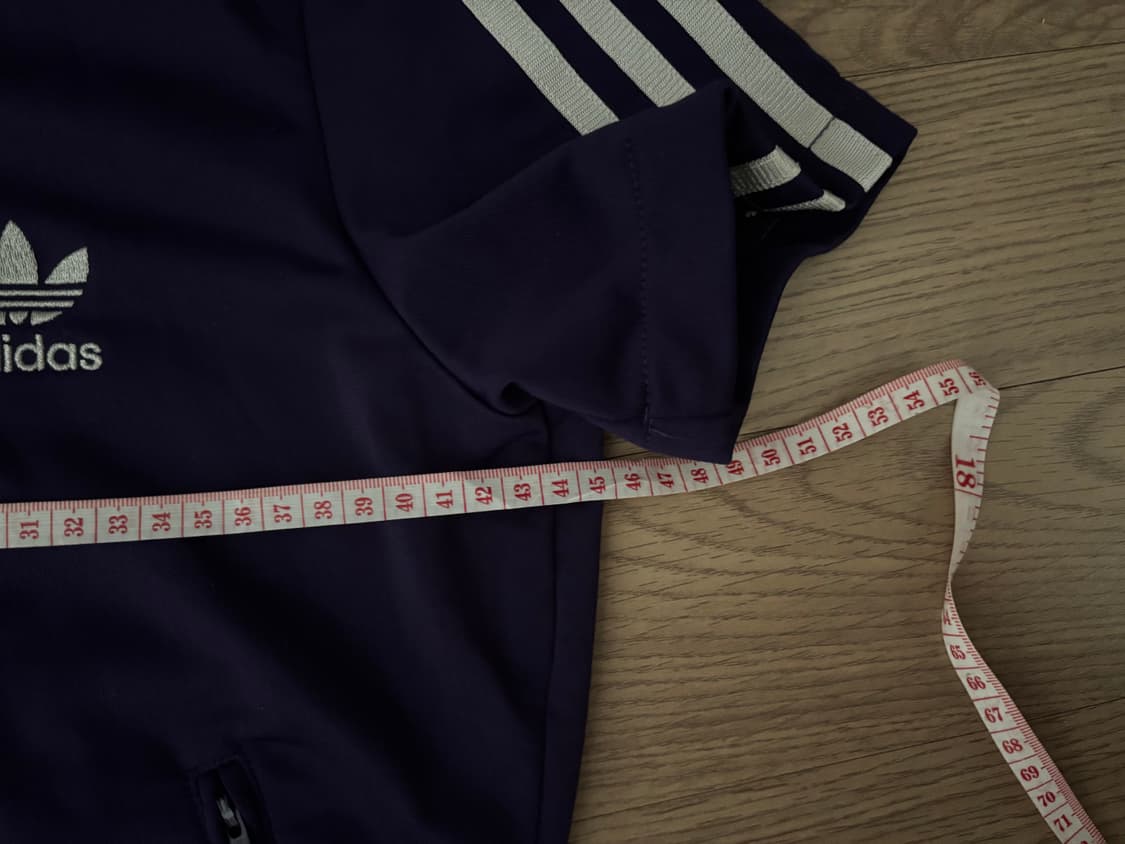 세상힙한 아디다스 반크롭 반팔저지집업 바지 세트 여성m 상품이미지3