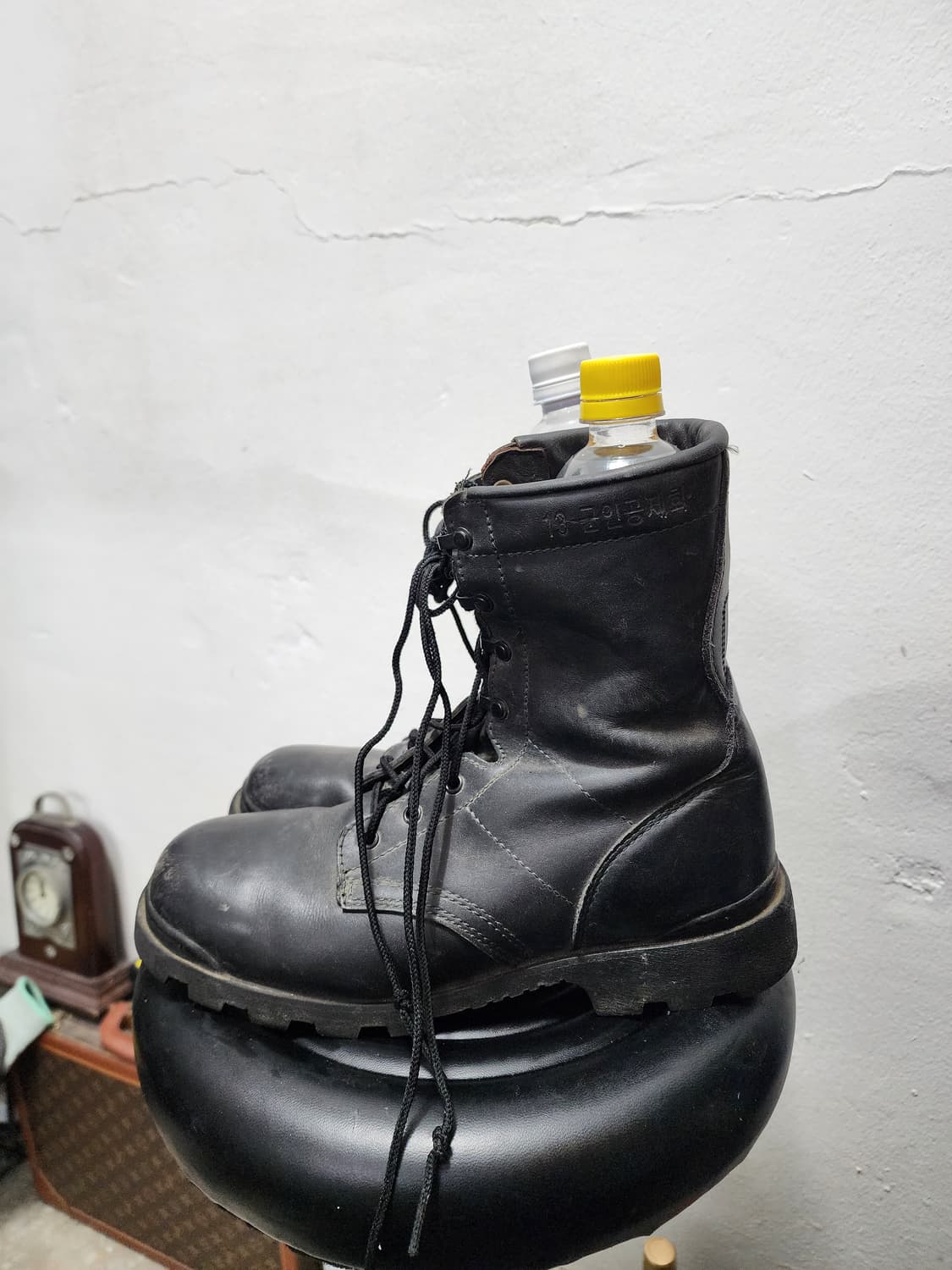 리얼레더 밀리터리 군용 전투화 상품이미지2