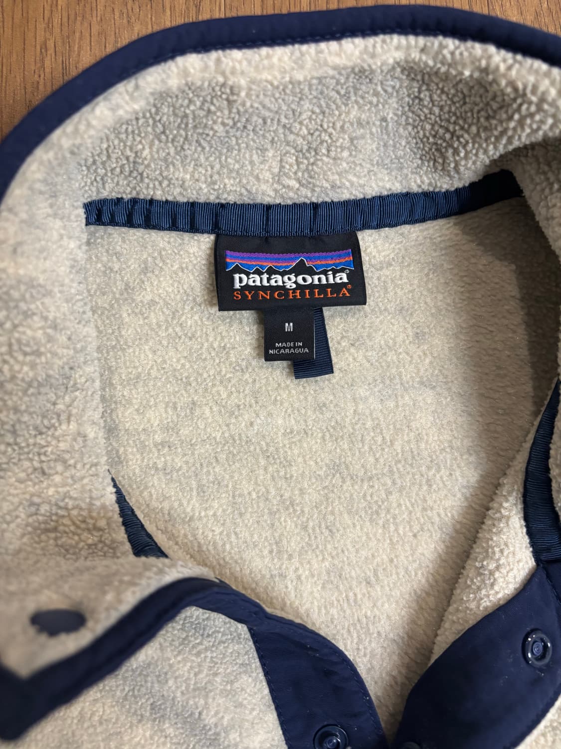 파타고니아 라이트웨이트 신칠라 오트밀 M 사이즈 상품이미지4