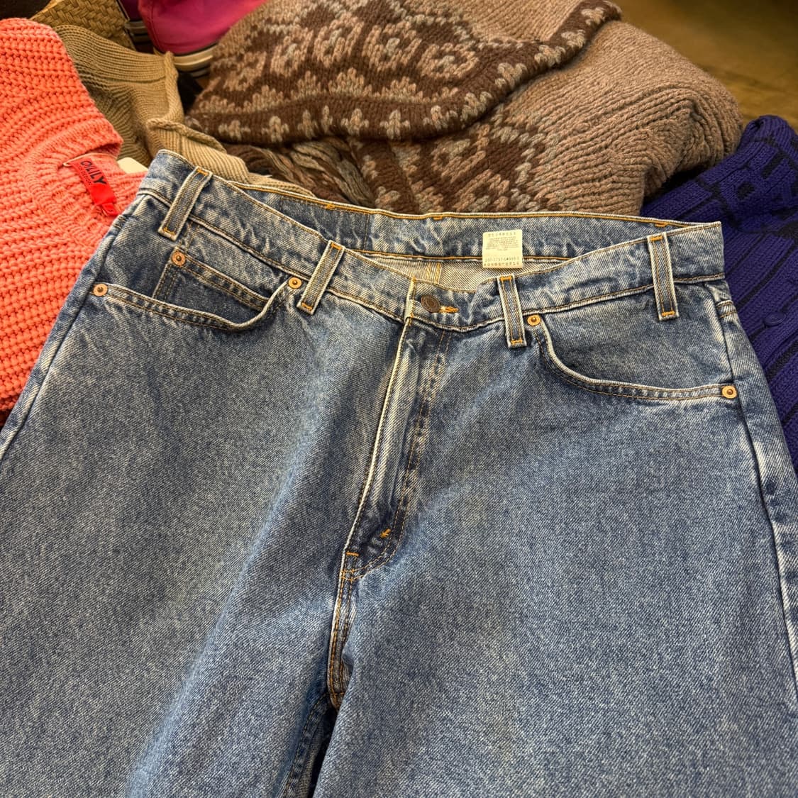 90S 리바이스 505 오렌지탭 브라질 생산 35 36 34 상품이미지3