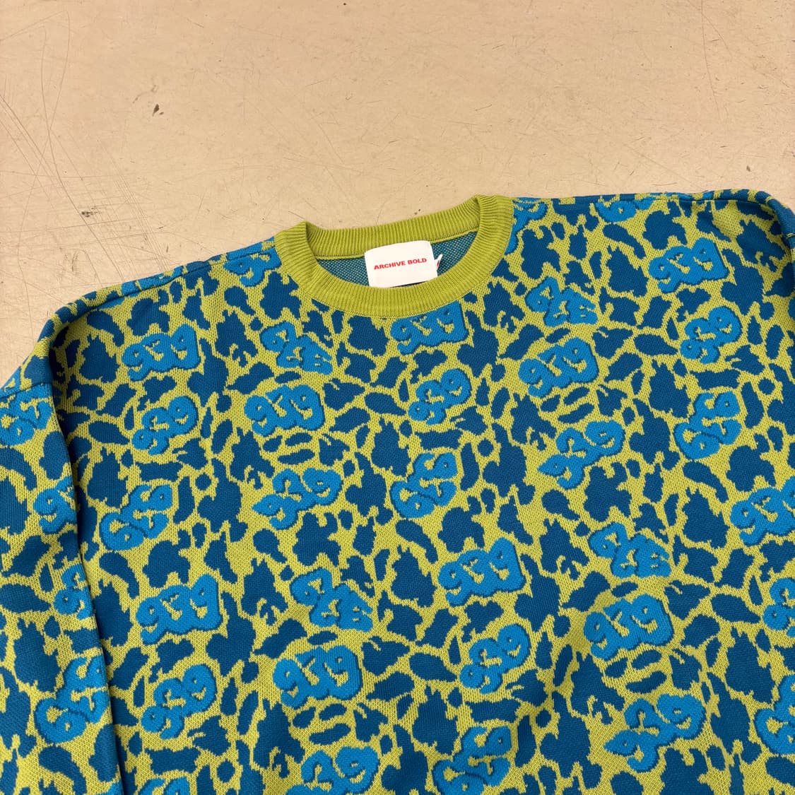 아카이브볼드 939 패턴 니트 상품이미지2