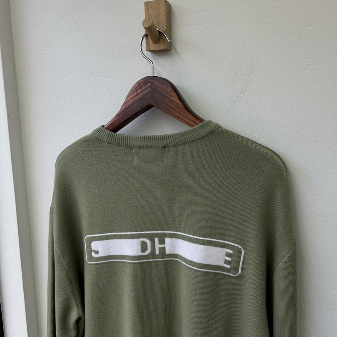 15842 - 솔리드 옴므 카키 니트 상품이미지4