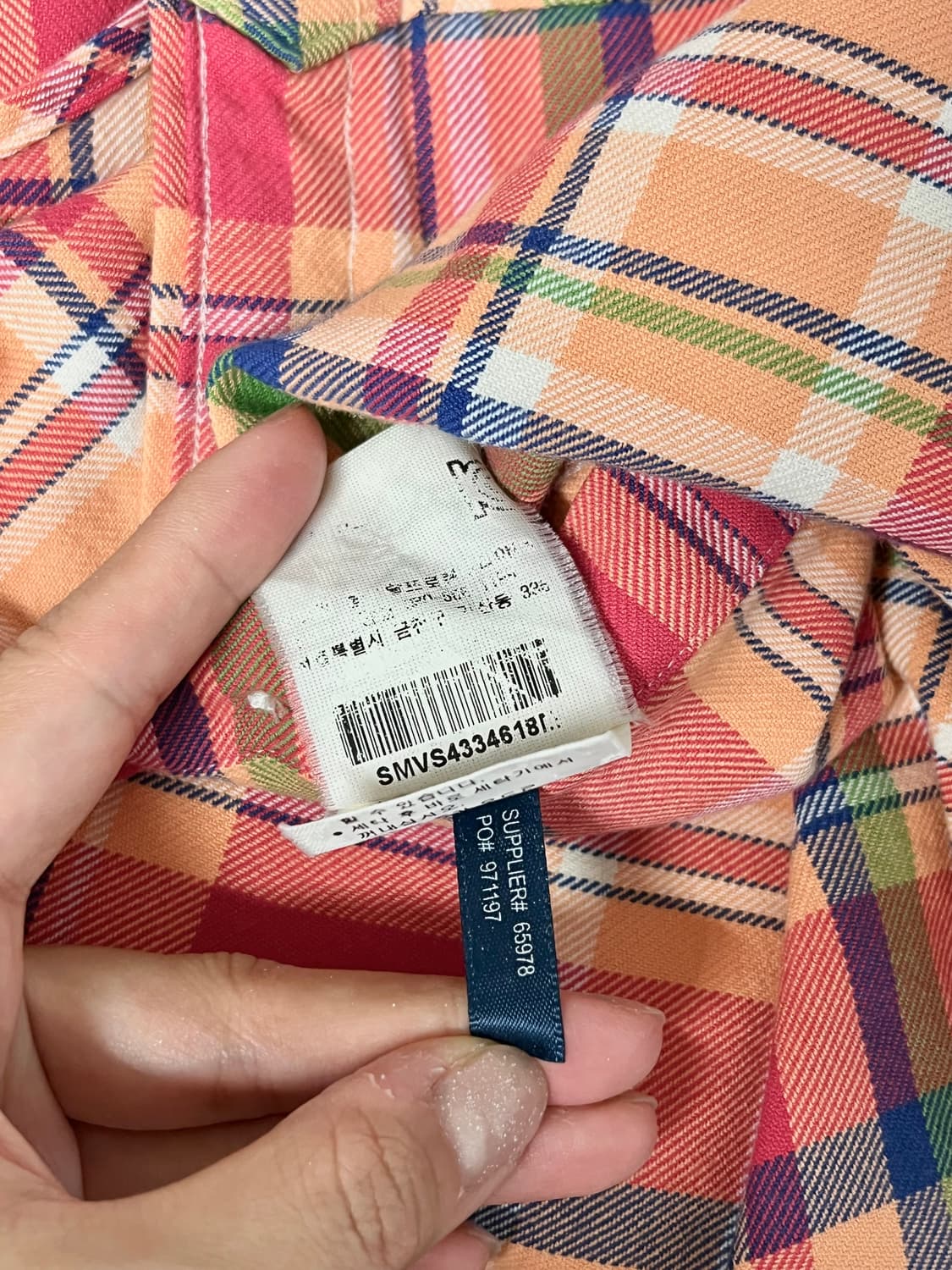 M) 폴로 랄프로렌 슬림핏 체크 셔츠 상품이미지7