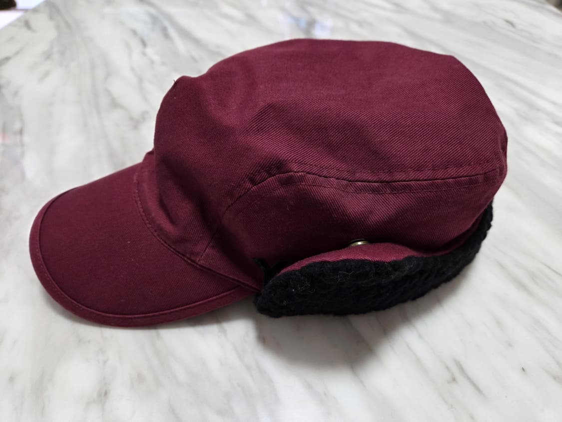 Y-3 요지야마모토 버건디 군모 상품이미지7