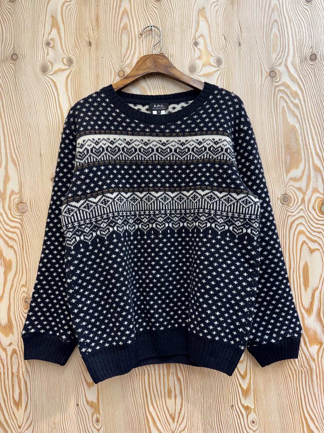 아페쎄 노르딕 니트 상품이미지1