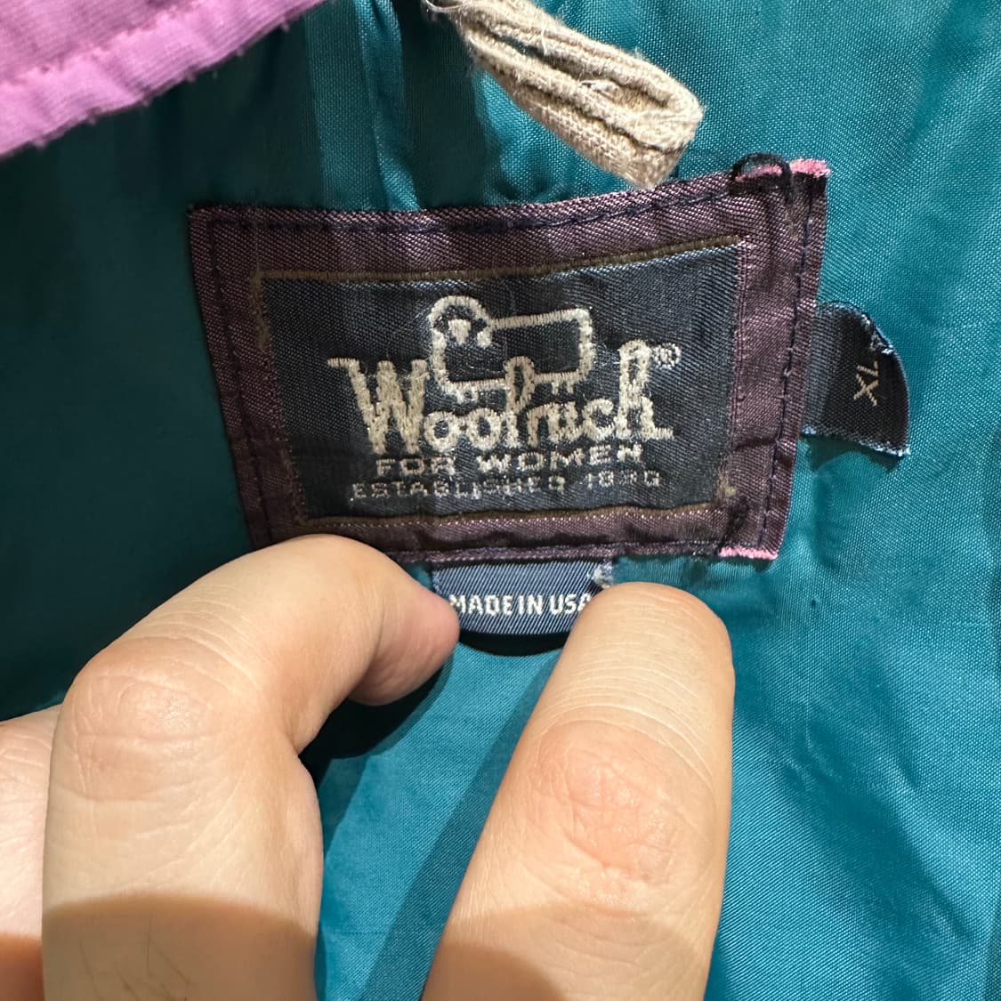 70’s 오리지널 페이딩 나일론 파카 상품이미지5