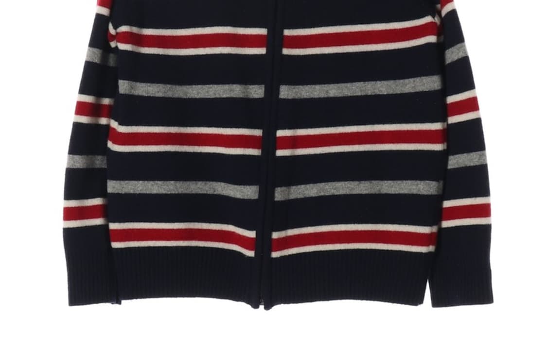 PAUL&LOUIS 스트라이프 집업 니트 L 상품이미지4