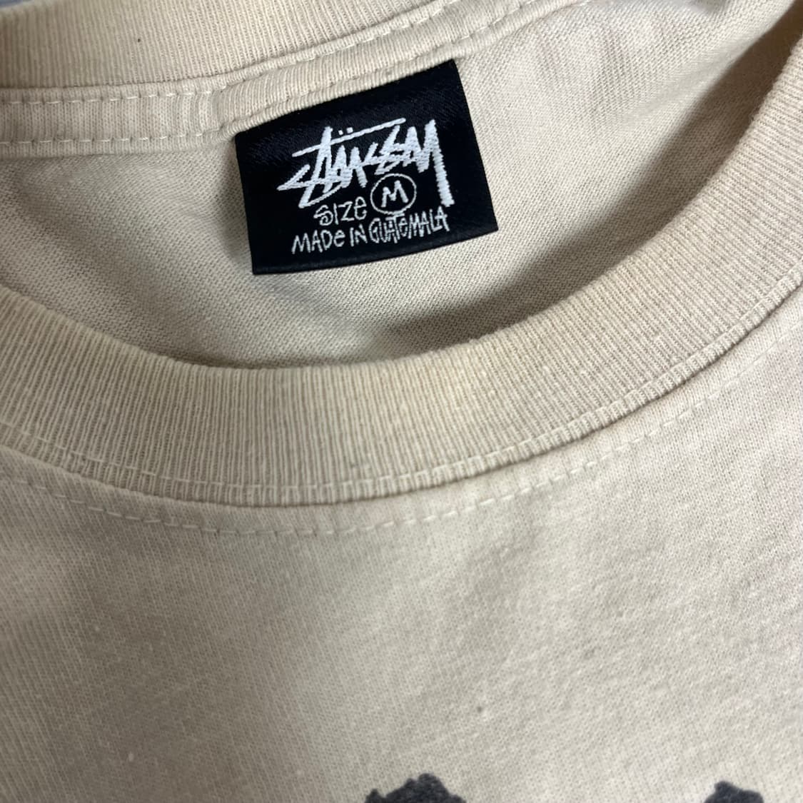 Stussy World Tour Tee bone M 상품이미지2