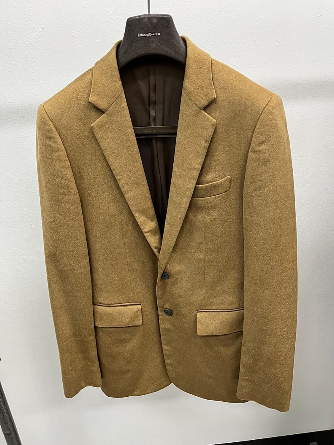 95) 타임 카멜 캐시미어100% 자켓  상품이미지3