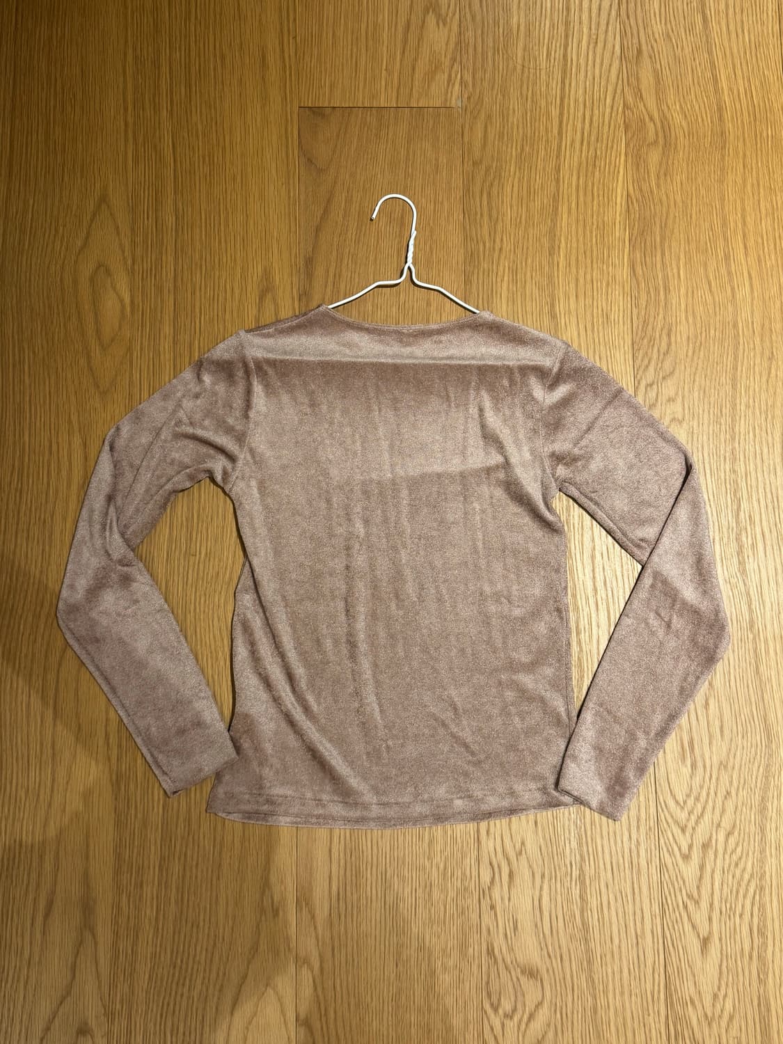 Baserange Omo 긴 소매 티셔츠 - Ecovero Velour 상품이미지6