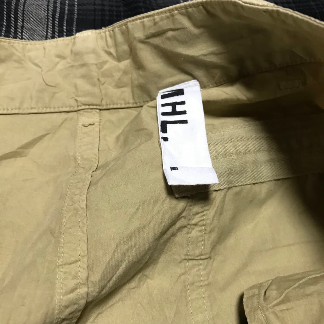재팬 MHL 마가렛 호웰 카키 베이지 유틸리티 팬츠 상품이미지2