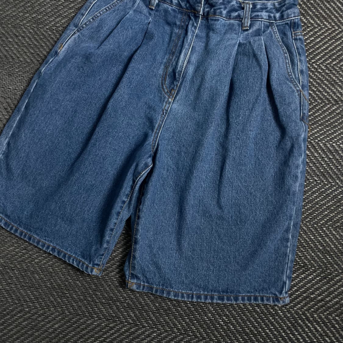 스튜디오 톰보이 데님 하프 버뮤다 팬츠 y 4762 상품이미지3