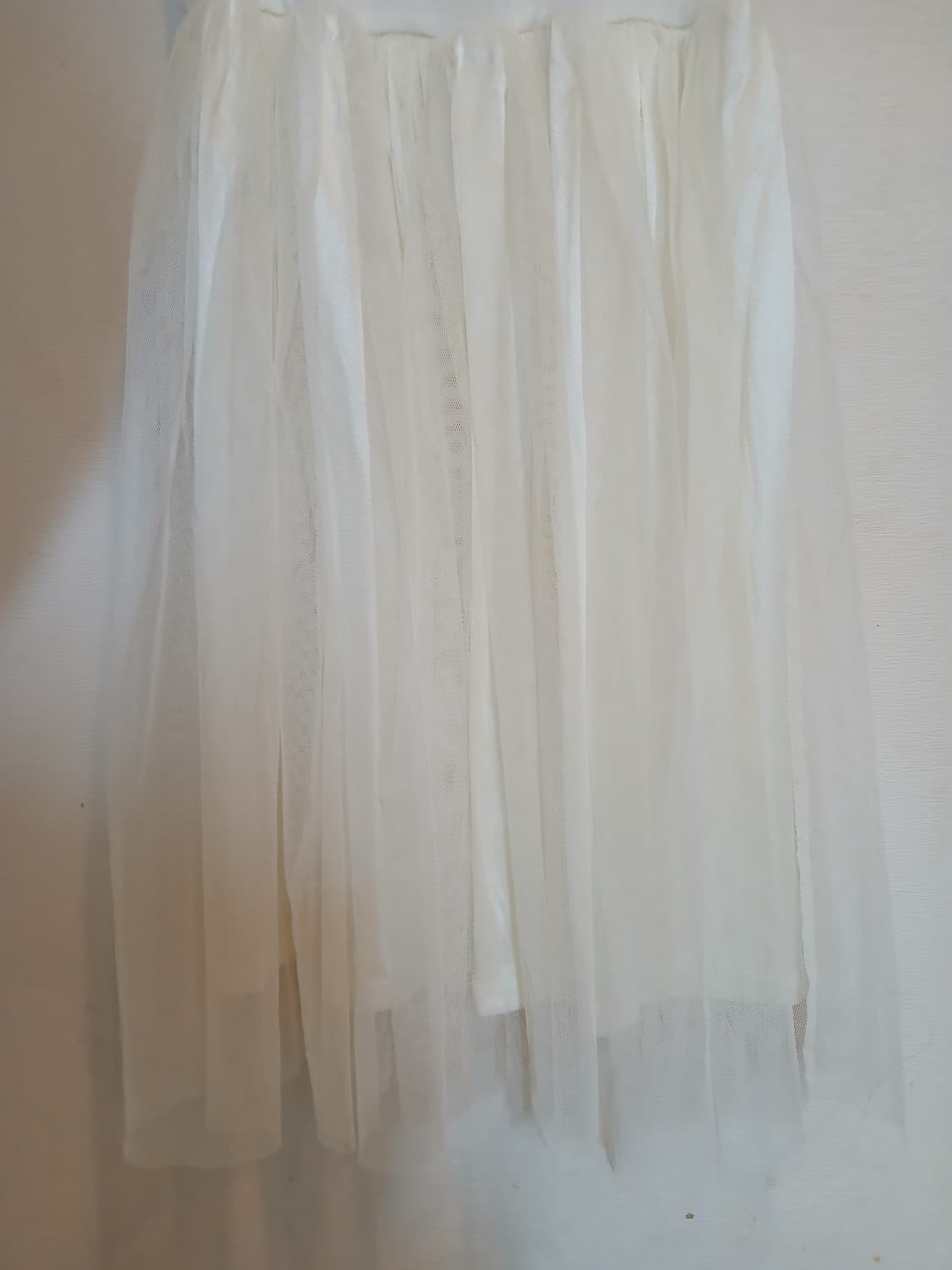 새상품 민소매 원피스 튤 스커트 발레리나 쉬폰 더블레이어 망사 드레스 상품이미지3