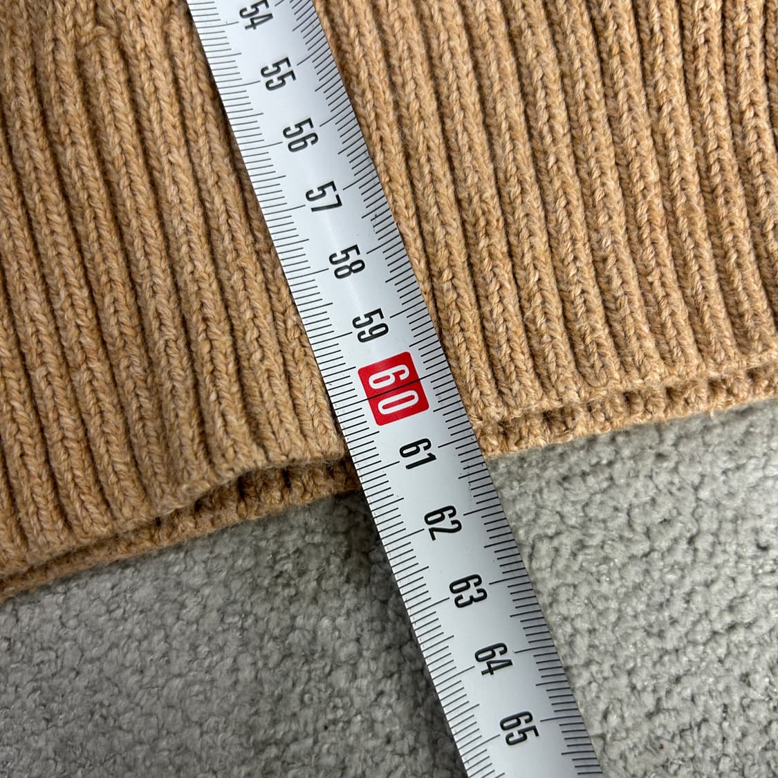 폴로 베이지 꽈배기 니트 상품이미지5