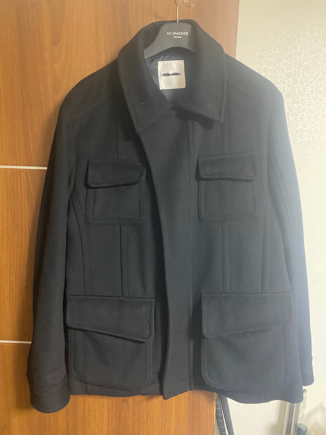 파코라반 블랙 포켓 자켓 상품이미지1