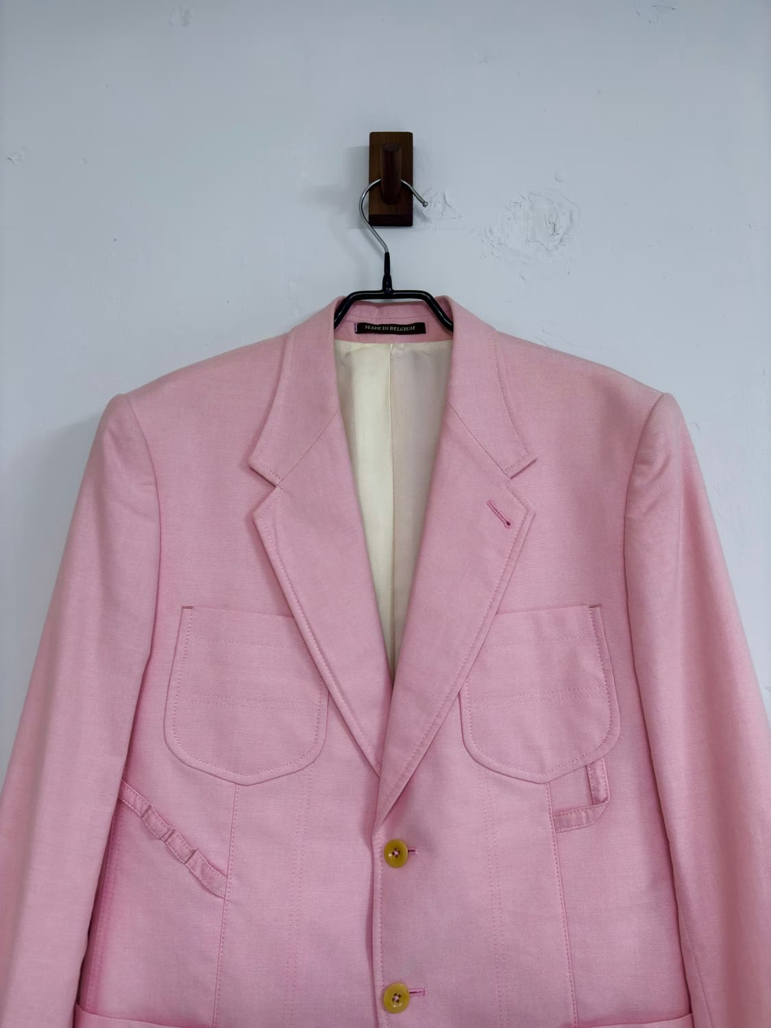 폴 스미스 벨기에제 핑크 스포츠 자켓 블레이저 상품이미지3