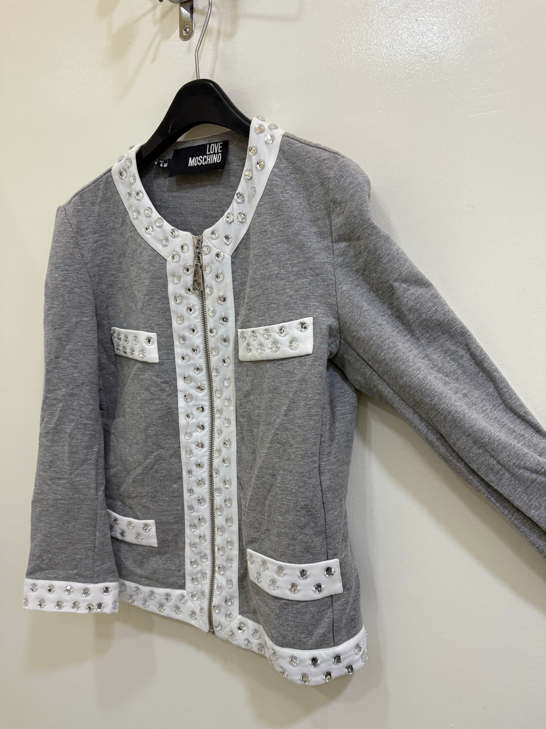 러브모스키노 비즈 블루종 자켓 정품 상품이미지3