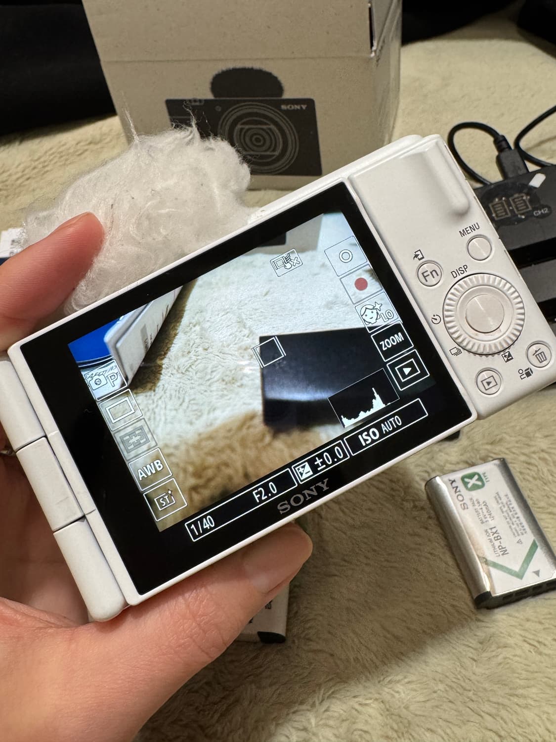 소니 ZV-1m2 화이트 브이로그 카메라 상품이미지4