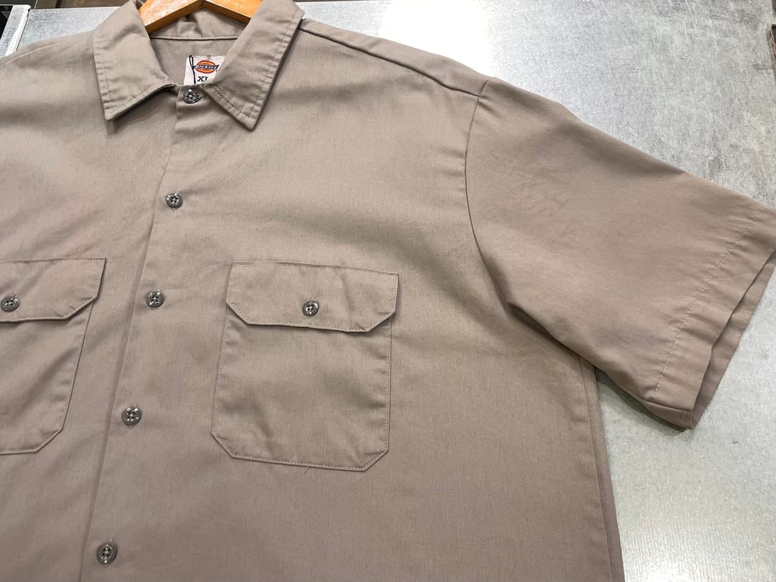 (XL) Dickies 디키즈 반팔 워크 셔츠 그레이  상품이미지7