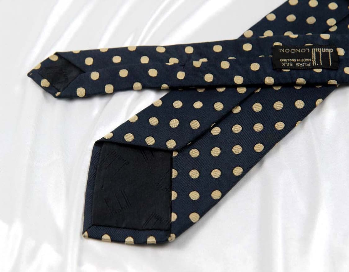 던힐 7.9cm A등급 남자 명품 넥타이 상품이미지4