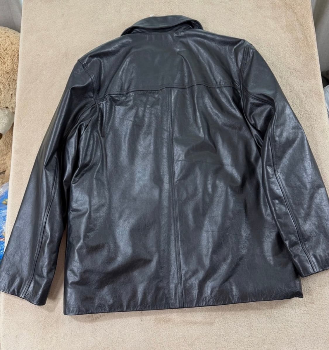 제이크루 레더 카코트 블랙 L 올드갭 가죽자켓 상품이미지3