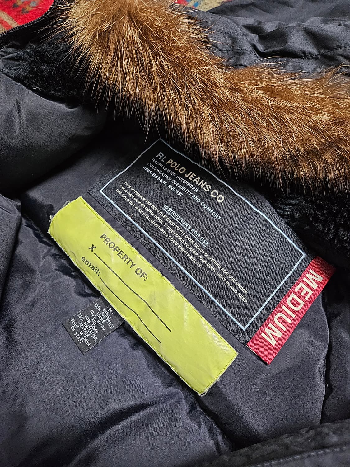 폴로진스 폭스퍼 헤비 패딩 상품이미지4