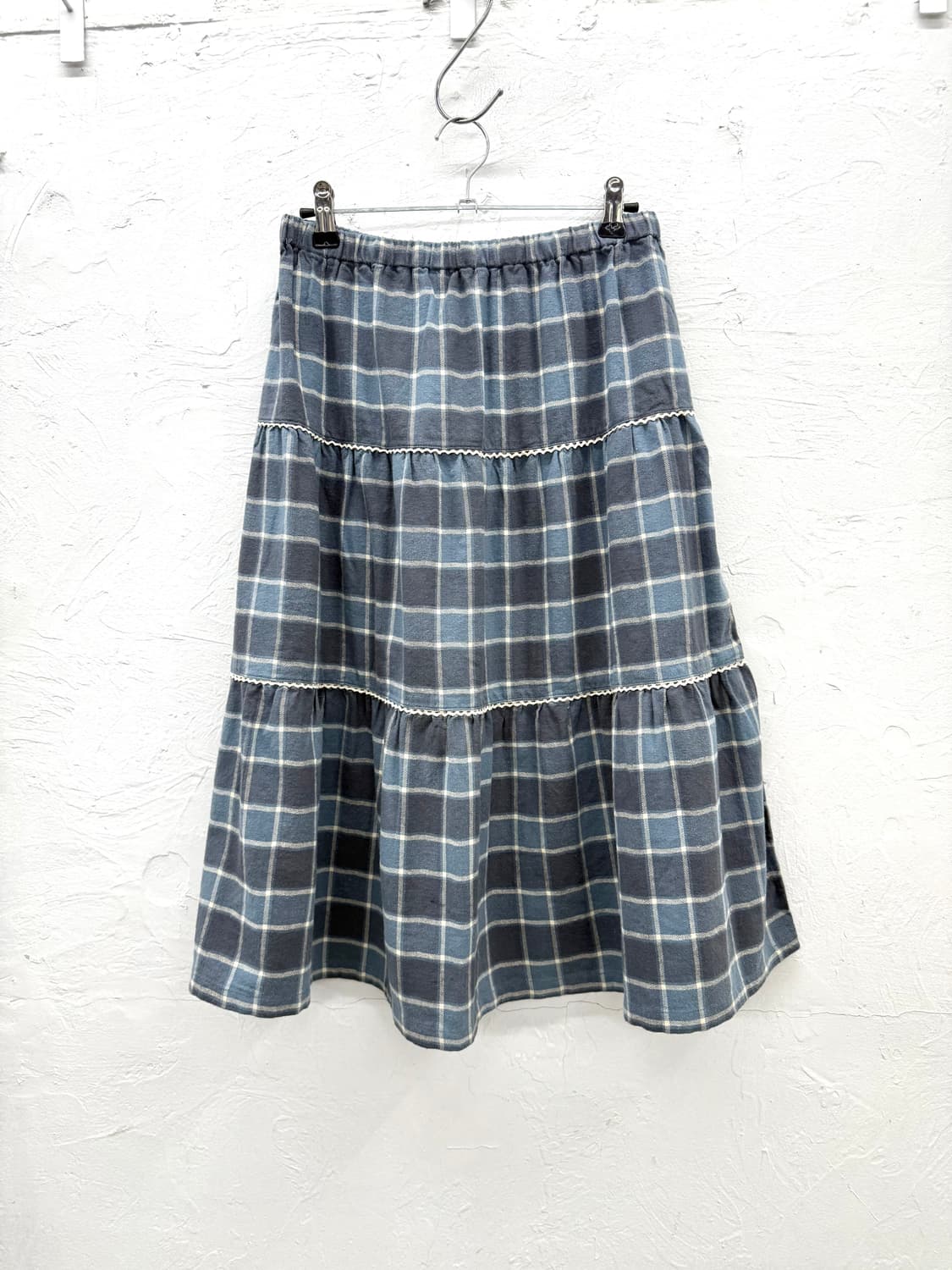 JPN 레이스 체크 스커트 상품이미지1