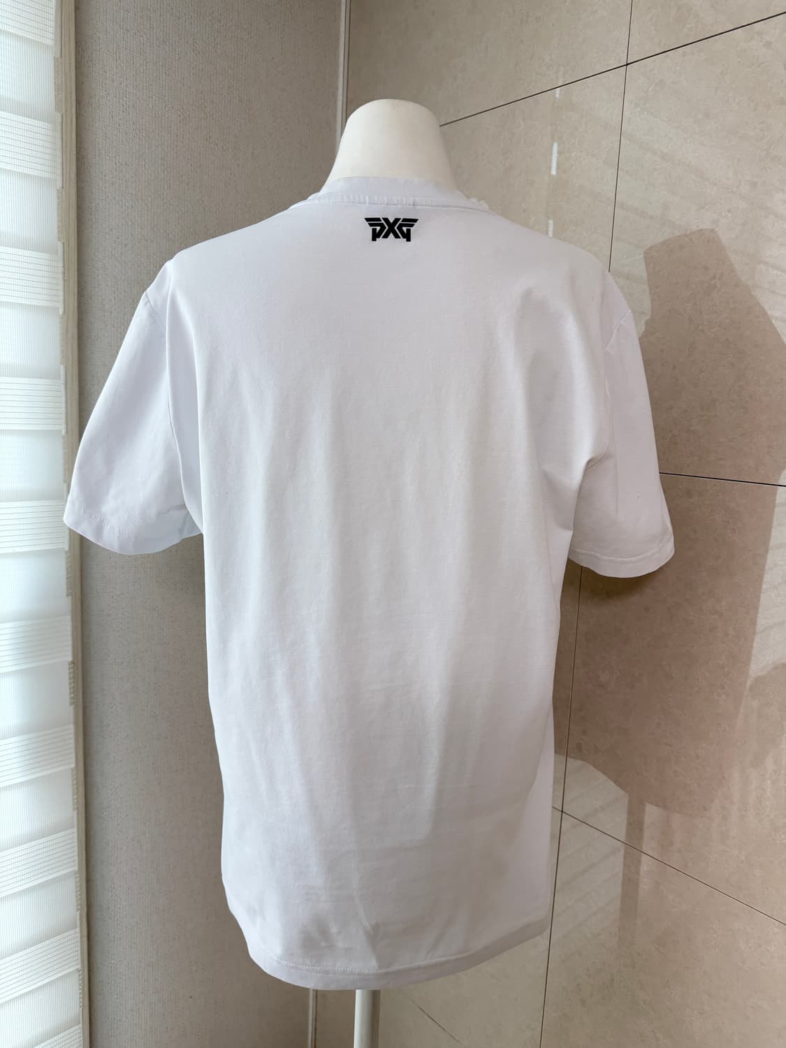 PXG 화이트 반팔 티셔츠 M 상품이미지3