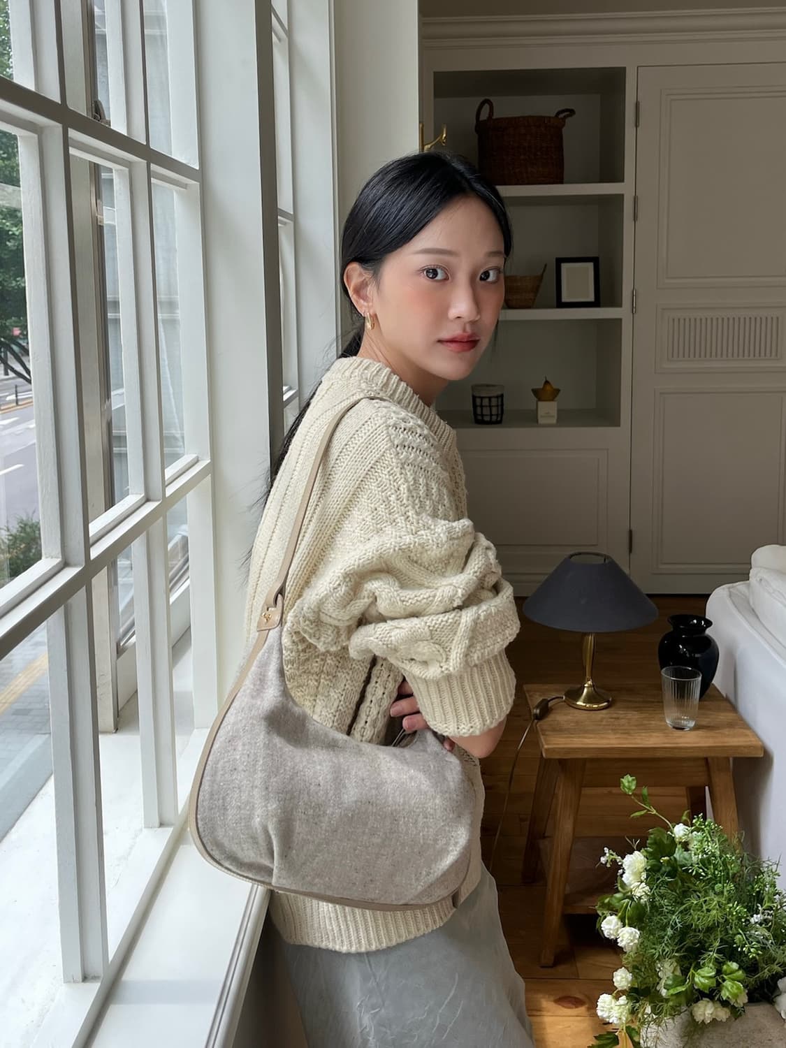 아브라함문 울 가방 (새상품) 상품이미지2