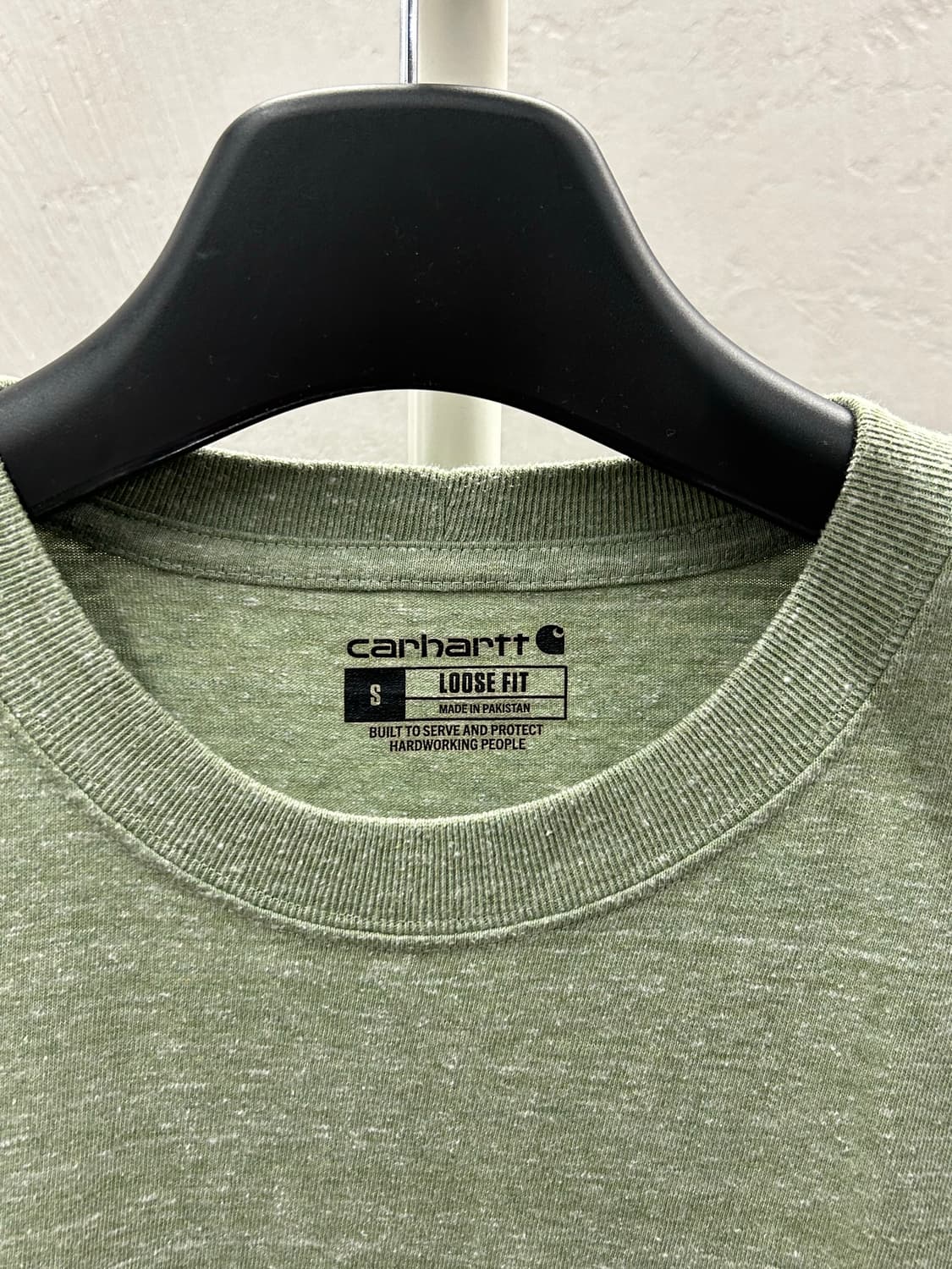 칼하트 포켓 반팔티 그린 상품이미지5